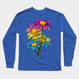 Daisies Pan Long Sleeve T-Shirt